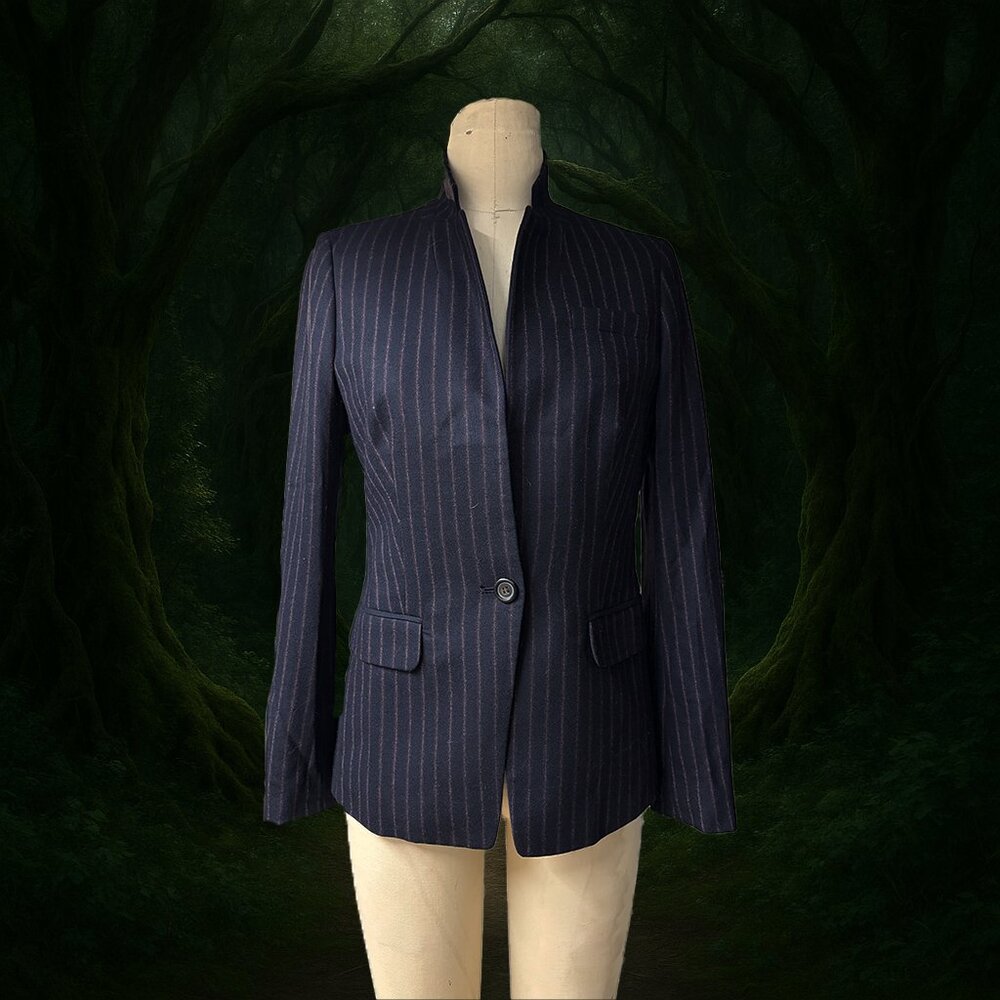 J. Crew Pinstripe Blazer
